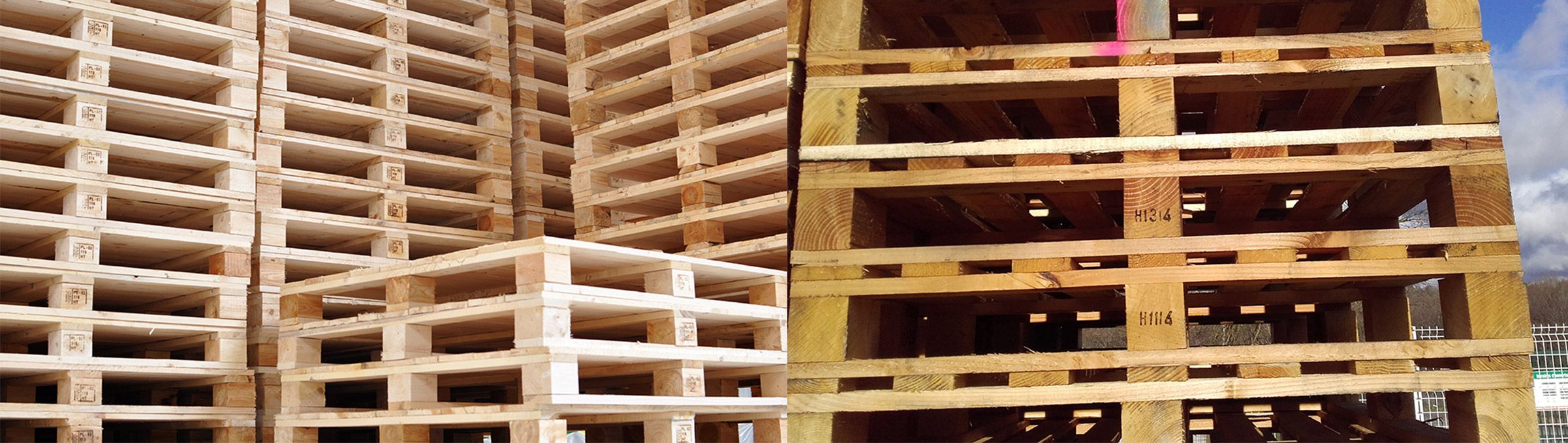 fabrication de palettes neuve en France
