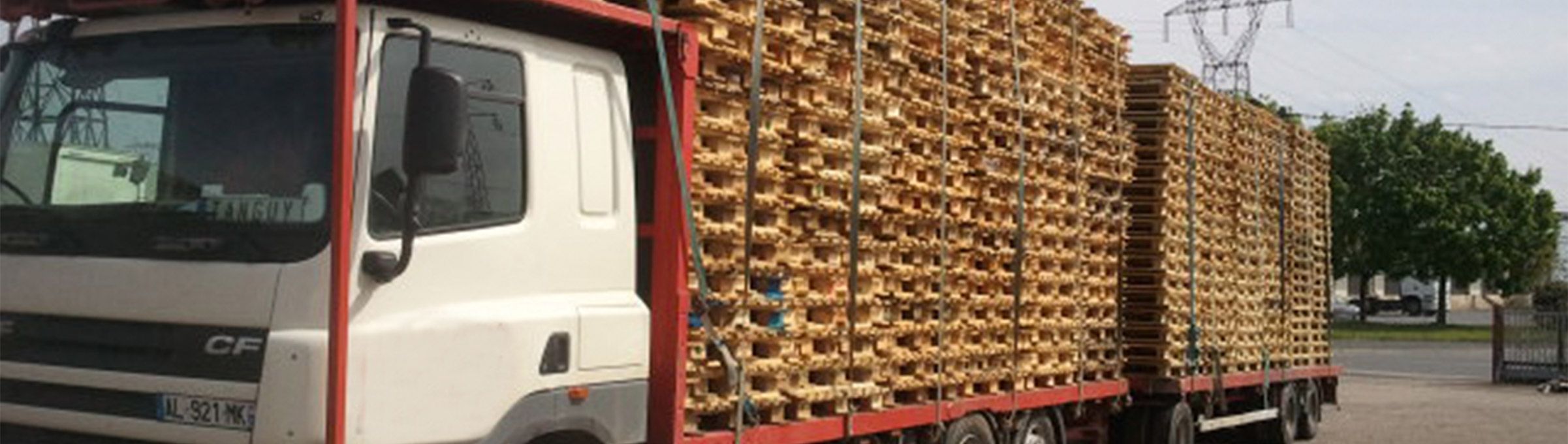 gestion de parc à palettes en france avec transport